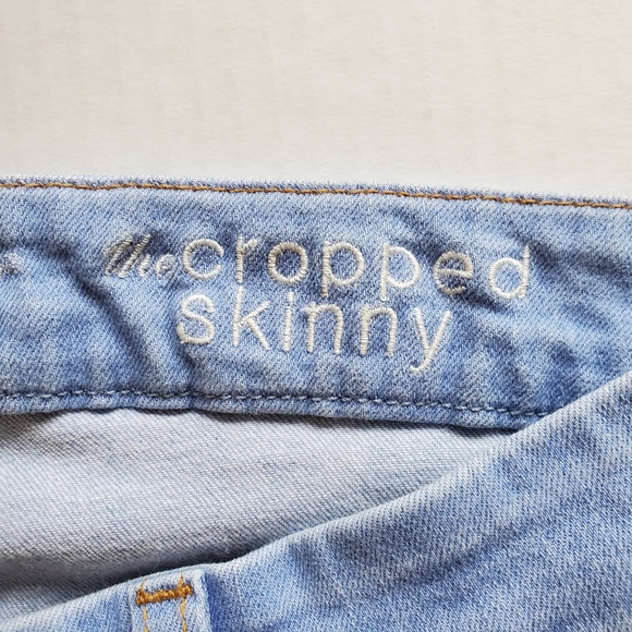 7 For All Mankind Cropped Skinny Jean size 28 - Picture 7 of 12